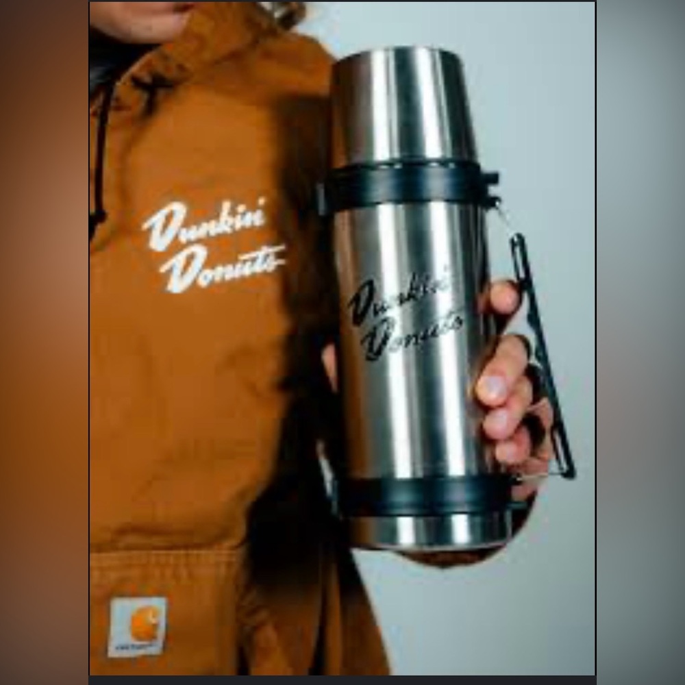 Dunkin Donuts Stainless Steel Insulated ThermoCafe by Thermos